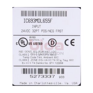 Fanuc IC693MDL655F Eingangsmodul Input Module