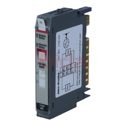 Allen-Bradley 1734-IA2 (96428475) 2‑Kan&auml;le AC Eingangsmodul / 2 Point Digital Input Module 120 V AC