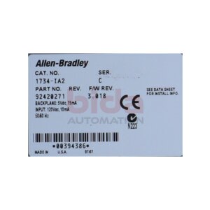 Allen-Bradley 1734-IA2 (96428475) 2‑Kanäle AC...