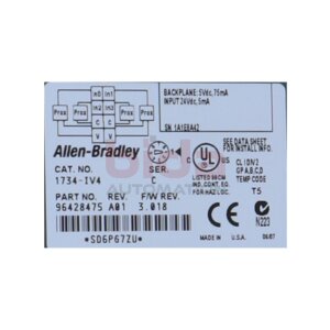 Allen-Bradley 1734-IV4 (96428475) POINT I/O...