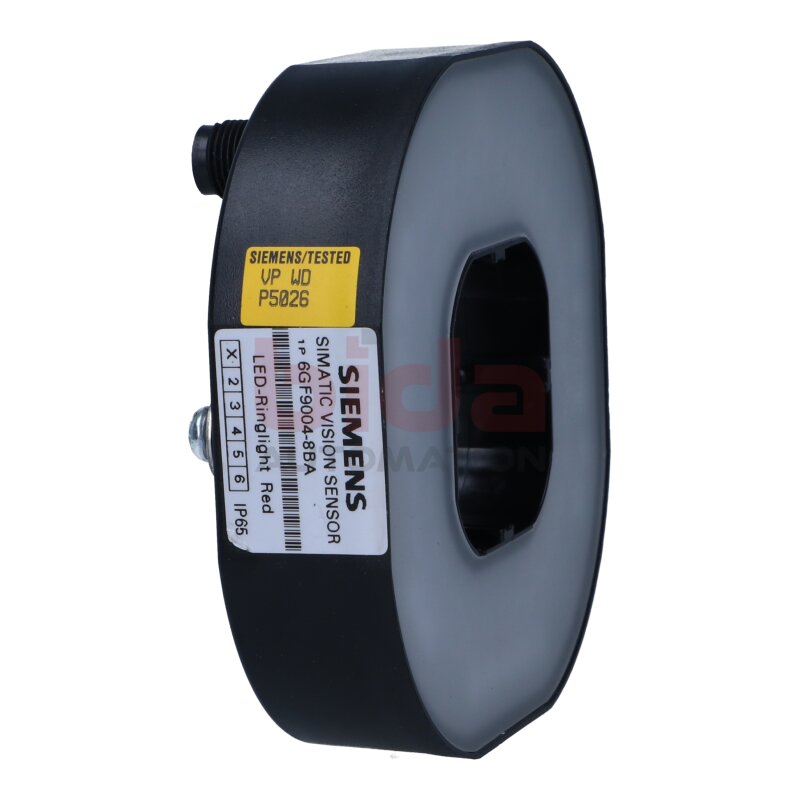 Siemens 6GF9004-8BA / 6GF9 004-8BA LED-Ringlicht rot diffus f&uuml;r SIMATIC VS100 LED Ring light, red diffuse