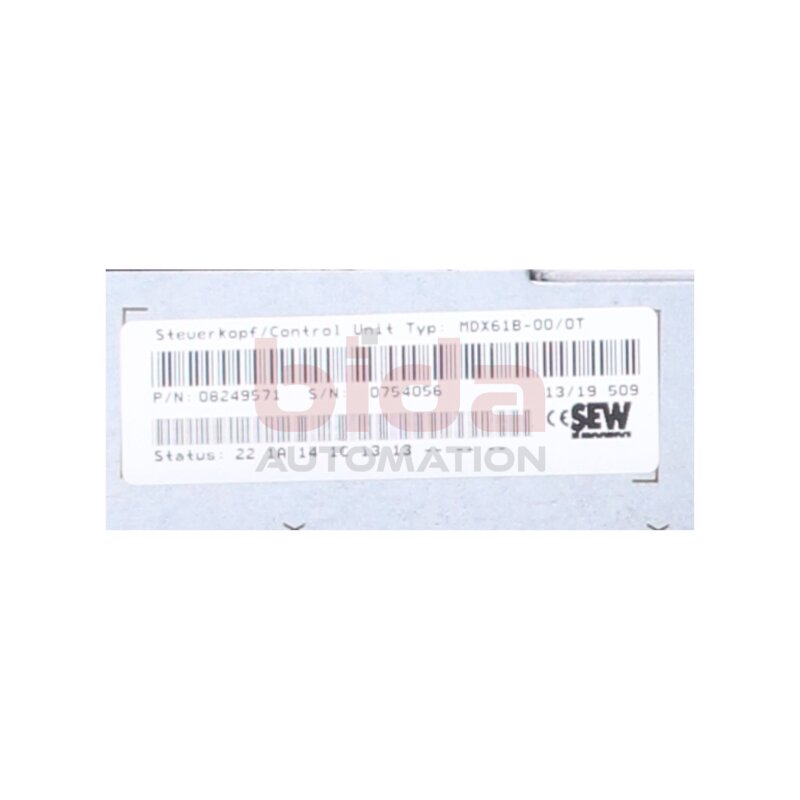 SEW MDX61B0110-5A3-4-00 (MDX61B-00/0T) Umrichter Converter
