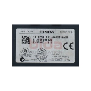 Siemens 6ES7211-0AA22-0XB0 / 6ES7 211-0AA22-0XB0 SIMATIC...