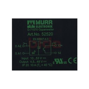 MURR ELEKTRONIK  52520  Optokopplermodul / optocoupler...