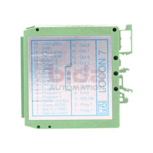 Deutschmann Automation LOCON 7-D360-232 Elektronische Nockensteuerung Electronic Cam Control  24V