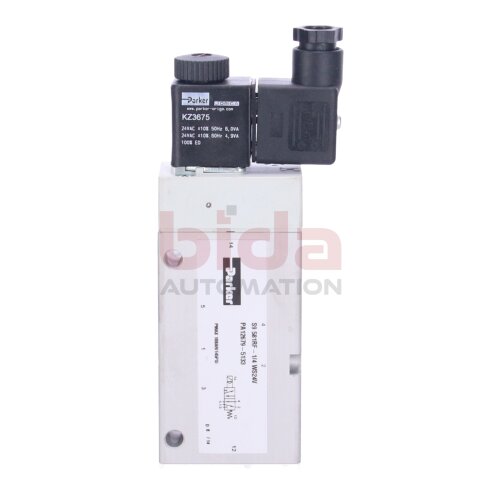 Parker KZ3675 / S9 581RF-1/4WS24V (PA12679-5133) Pneumatisches Ventil Pneumatic valve