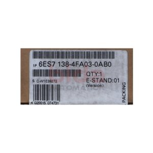 Siemens 6ES7138-4FA03-0AB0 / 6ES7 138-4FA03-0AB0 SIMATIC...