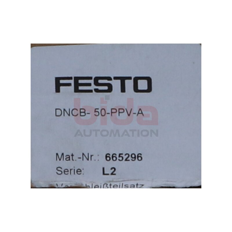 Festo DNCB-50-PPV-A (665296)  Verschlei&szlig;teilersatz / wear parts replacement