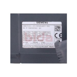 Siemens 1FK7033-4CK71-1RH1 / 1FK7 033-4CK71-1RH1 SIMOTICS...