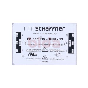 SCHAFFNER FN 3359HV - 1000 - 99...