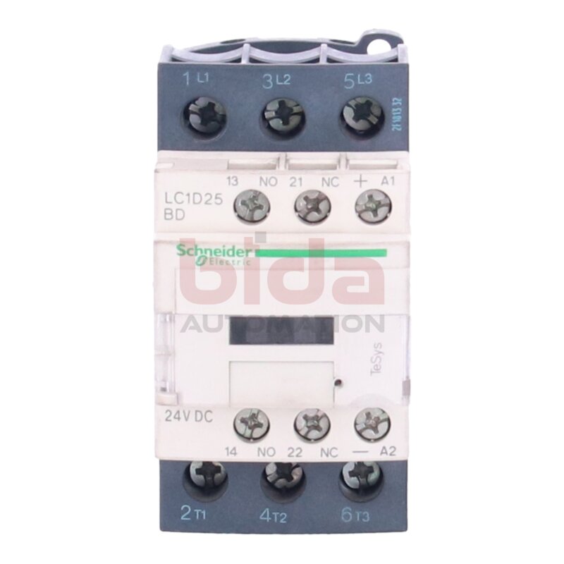 Schneider LC1D25BD Leistungssch&uuml;tz / power contactor 24V
