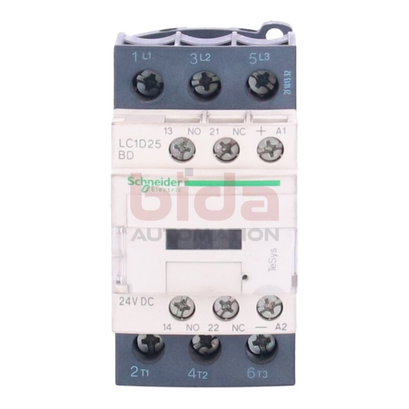 Schneider LC1D25BD Leistungssch&uuml;tz / power contactor 24V