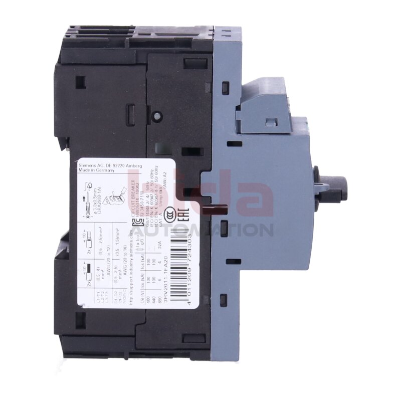 Siemens 3RV2011-1FA20 / 3RV2 011-1FA20 Leistungsschalter / circuit breaker