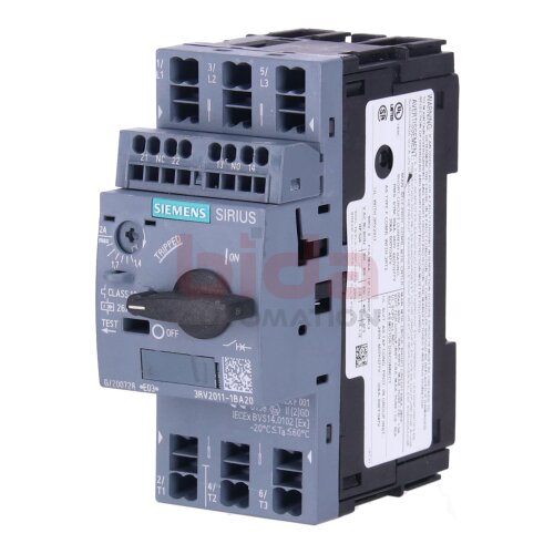 Siemens 3RV2011-1BA20 / 3RV2 011-1BA20 Leistungsschalter / circuit breaker