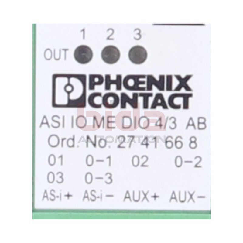 Phoenix Contact ASI IO ME DIO 4/3 AB (2741668) Erweiterungsmodul Expansion module