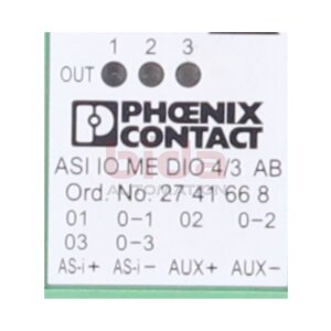 Phoenix Contact ASI IO ME DIO 4/3 AB (2741668)...