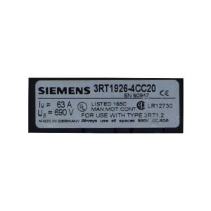Siemens 3RT1926-4CC20 / 3RT1 926-4CC20...