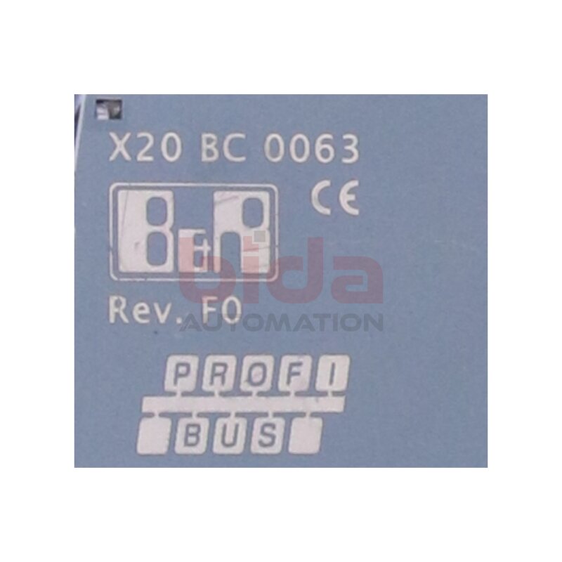 B&amp;R X20 BC 0063 Bus‐Controller f&uuml;r PROFIBUS DP V0 / Bus controller for PROFIBUS DP V0