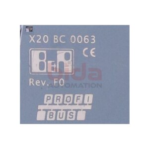 B&R X20 BC 0063 Bus‐Controller für PROFIBUS DP...