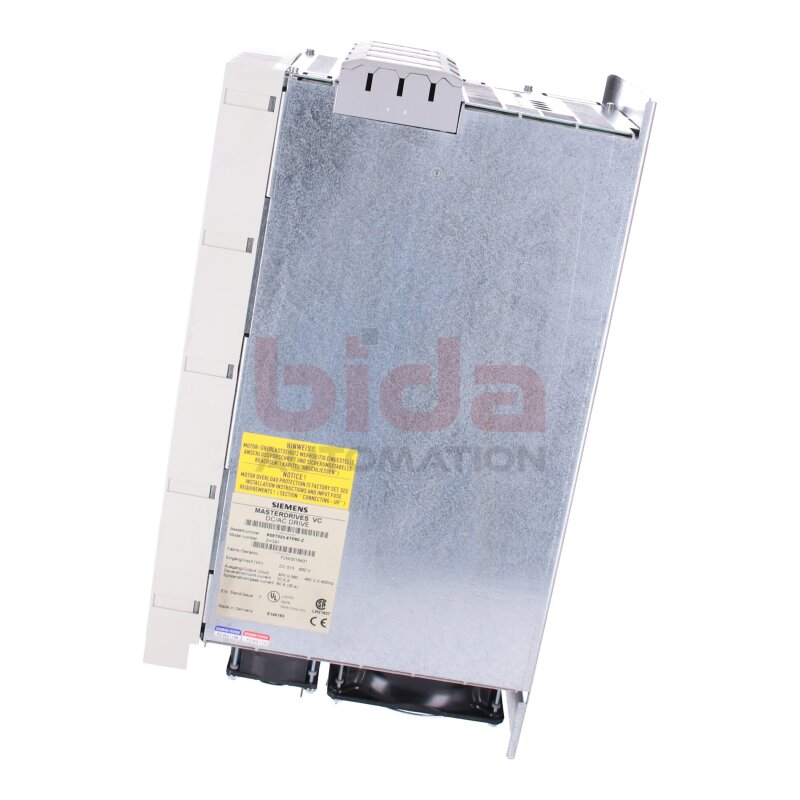 Siemens 6SE7023-8TP60-Z Simovert Masterdrives Vector Control