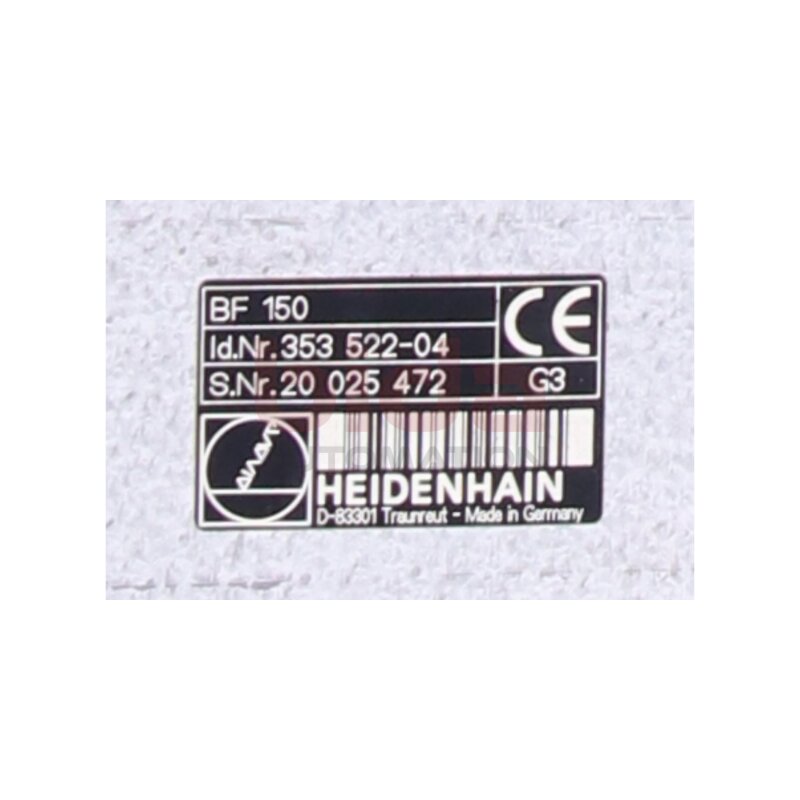 Heidenhain BF 150 (353522-04) Bildschirm Monitor