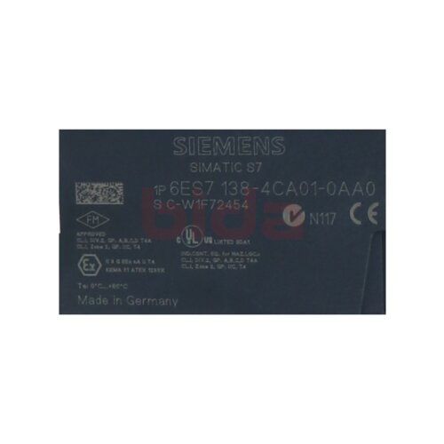 Siemens 6ES7138-4CA01-0AA0 / 6ES7 138-4CA01-0AA0 SIMATIC DP Powermodul PM-E f&uuml;r ET 200S