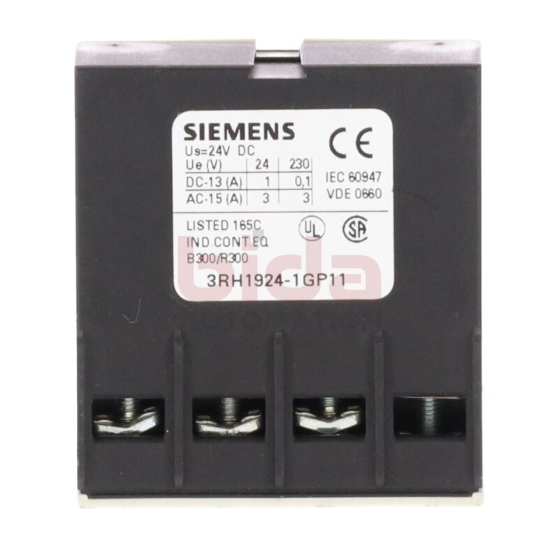 Siemens 3RH1924-1GP11 Koppelglied zum direkten Spulenanbau Coupling link for direct coil mounting 24VDC