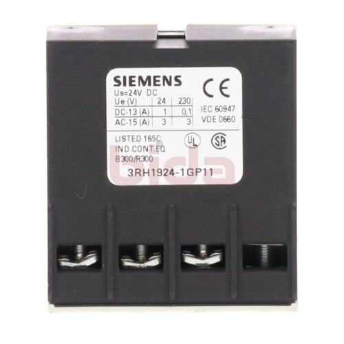 Siemens 3RH1924-1GP11 Koppelglied zum direkten Spulenanbau Coupling link for direct coil mounting 24VDC