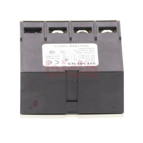 Siemens 3RH1924-1GP11 Koppelglied zum direkten Spulenanbau Coupling link for direct coil mounting 24VDC