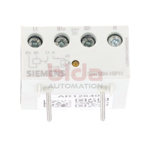 Siemens 3RH1924-1GP11 Koppelglied zum direkten Spulenanbau Coupling link for direct coil mounting 24VDC