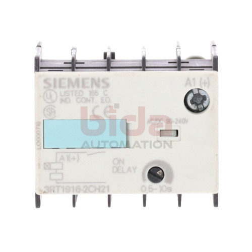 Siemens 3RT1916-2CH21 / 3RT1 916-2CH21 Zeitrelais Time Relay