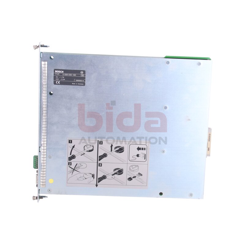 BOSCH 0 608 830 160 ( 5V - 1,7A / 24V - 2,0A) Spannungsregler SE301 / Tightening Controller SE301 24V