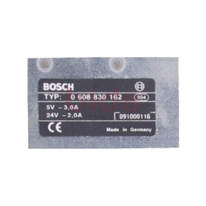 BOSCH 0 608 830 162 (5V -3,0A/ 24V -2,0A) KE300...