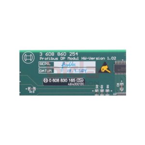 BOSCH 0 608 830 165 SMPDP Profibus‑DP Modul