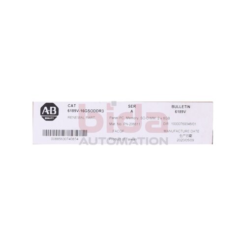 Allen-Bradley 6189V-16GSODDR3  DDR3-SO‑DIMM RAM-Kit