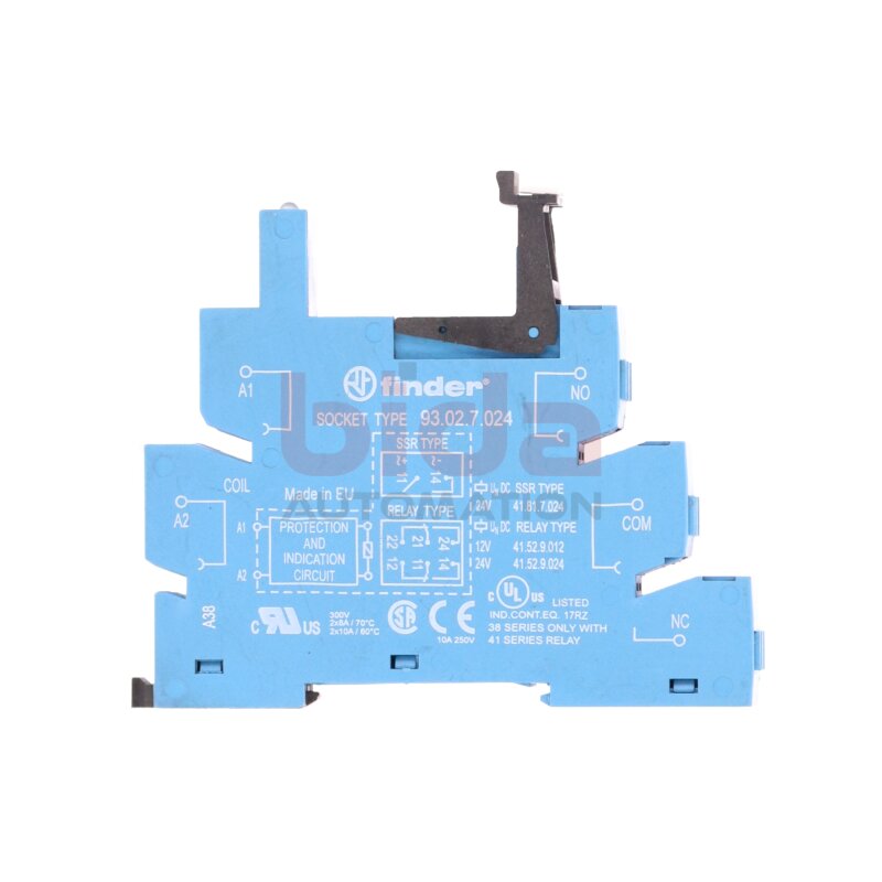 Finder 93.02.7.024 Relaysockel Relay Socket 300V