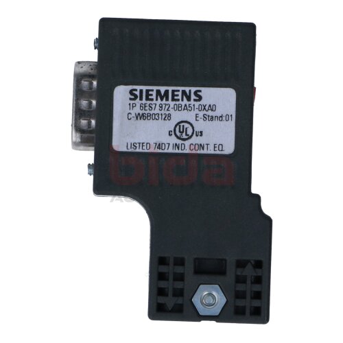 Siemens 6ES7972-0BA51-0XA0 / 6ES7 972-0BA51-0XA0 SIMATIC DP Anschlussstecker Connector plug