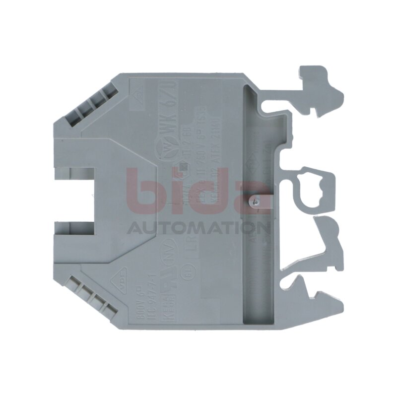 Wago WK 6/U Leiter-Durchgangsklemme Conductor feed-through terminal