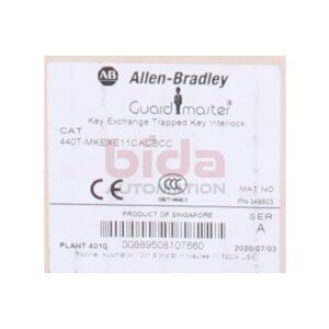 Allen-Bradley 440T-MKEXE11CACBCC Guardmaster Eingeklemmte...