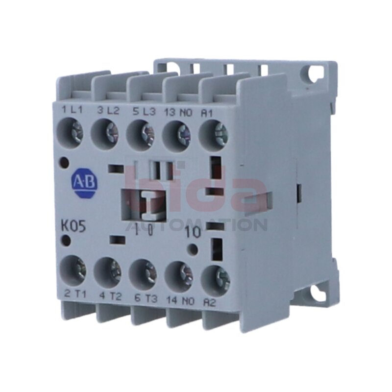 Allen-Bradley 100-K05ZA10 Leistungssch&uuml;tz / power contactor 5 A bei 600 V AC