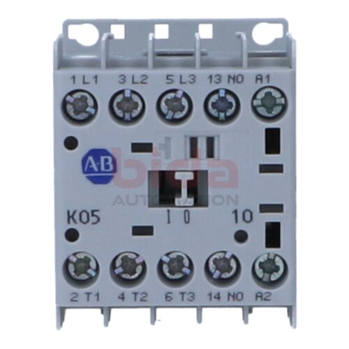 Allen-Bradley 100-K05ZA10 Leistungssch&uuml;tz / power contactor 5 A bei 600 V AC