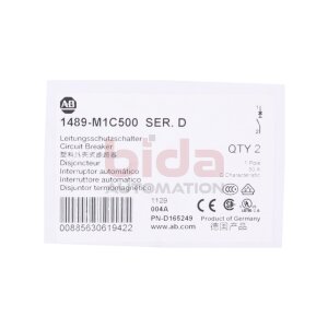Allen-Bradley 1489-M1C500 Leistungsschutzschalter /...