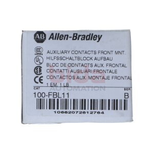 Allen-Bradley 100-FBL11 Hilfsschalterblock / Auxiliary...