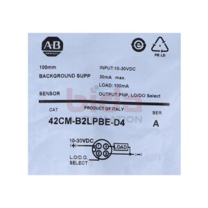 Allen-Bradley 42CM-B2LPBE-D4 Sensor