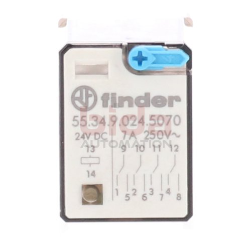 Finder 55.34.9.024.5070 Miniatur - Steckrelais  Miniature - Plug-In Relay