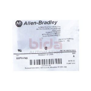 Allen-Bradley 800FM-FA9 22mm Alternate Action Operator...