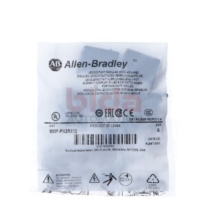 Allen-Bradley 800F-PN3RX12 22 mm Rückseite der...