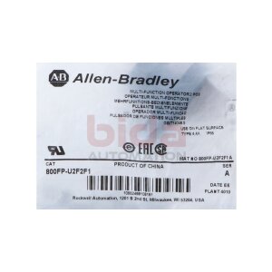 Allen-Bradley 800FP-U2F2F1 22-mm-Mehrfachbediener 800F PB...