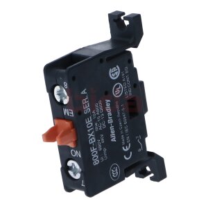 Allen-Bradley 800F-BX10E 22-mm-Kontaktblock 800F PB...