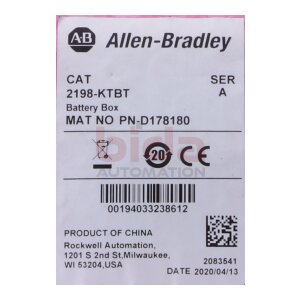 Allen-Bradley 2198-KTBT Batteriekasten Battery Box